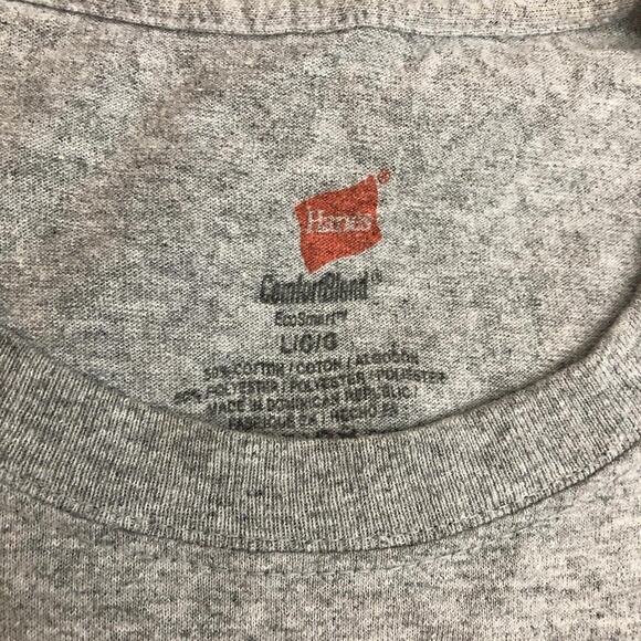 Men’s Vintage Grey ‘Roy Hobbs Classic Baseball’ Graphic Tee - Picture 4 of 4